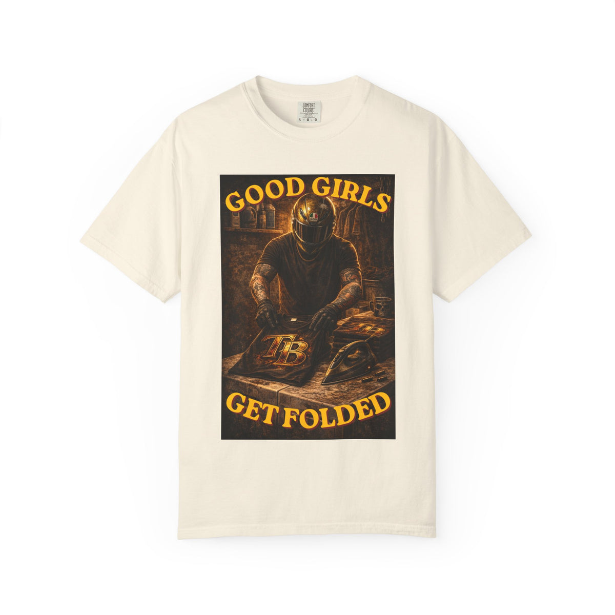 TheTattedBiker- Domesticated Tatted Get Folded T-Shirt