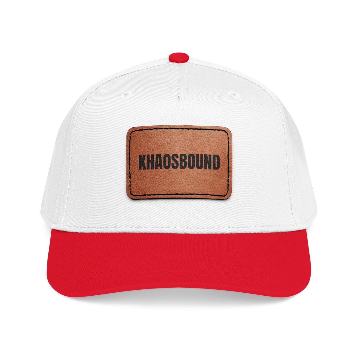 Khaosbound- Leather Patch Baseball Cap