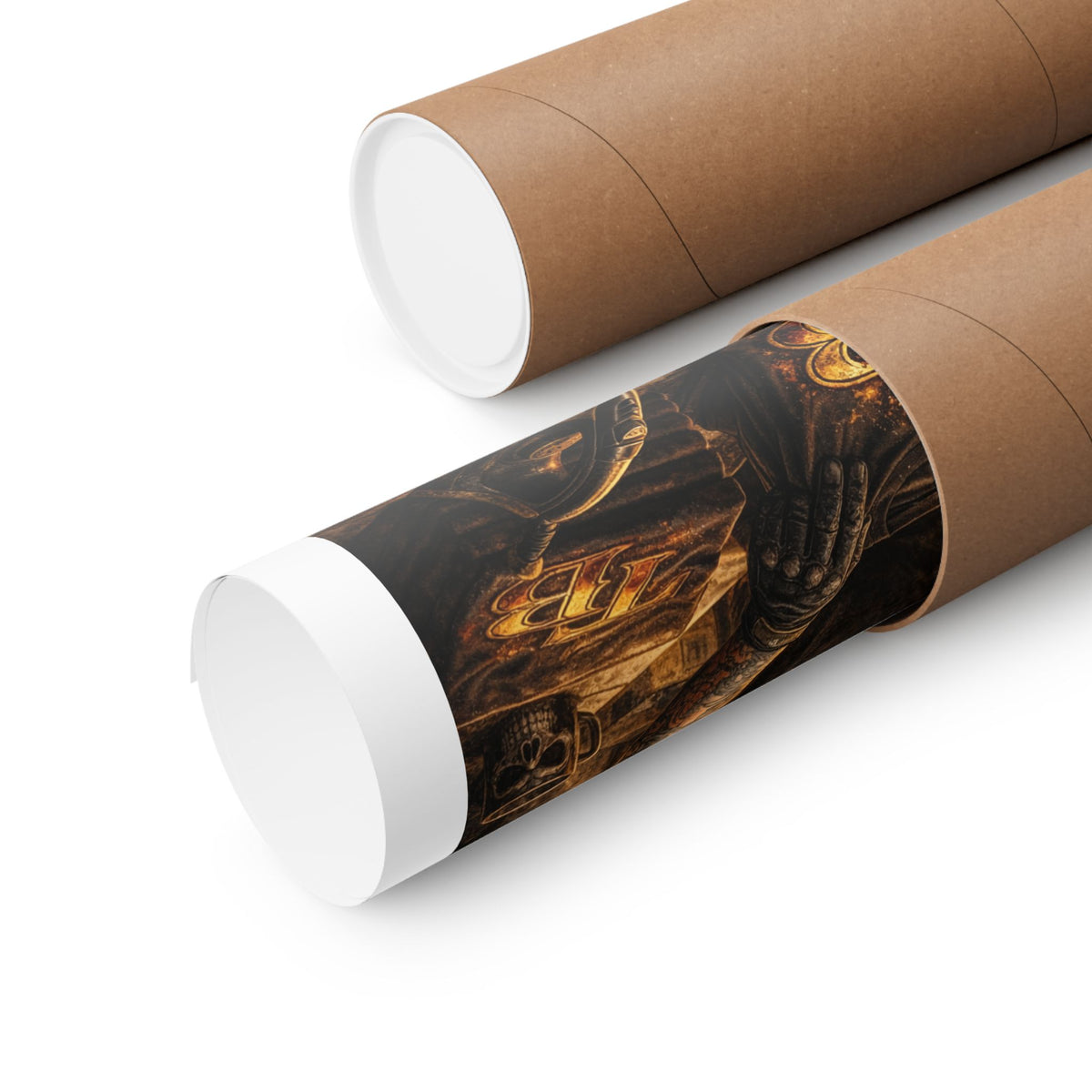 TheTattedBiker- Domesticated Tatted Get Folded Poster