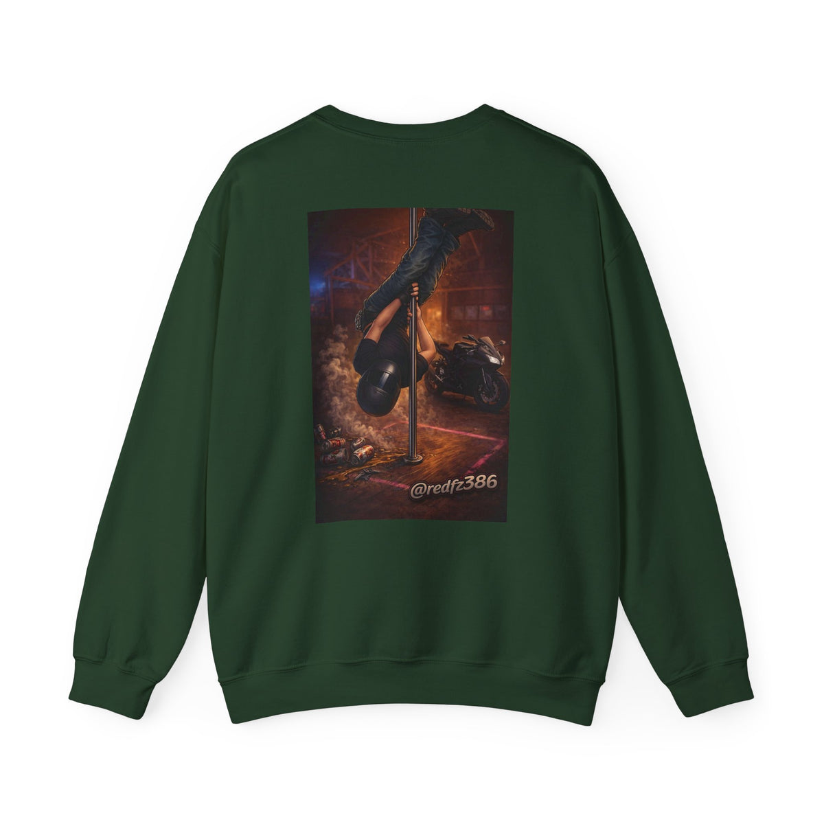 Red- Corn Dancer Crewneck