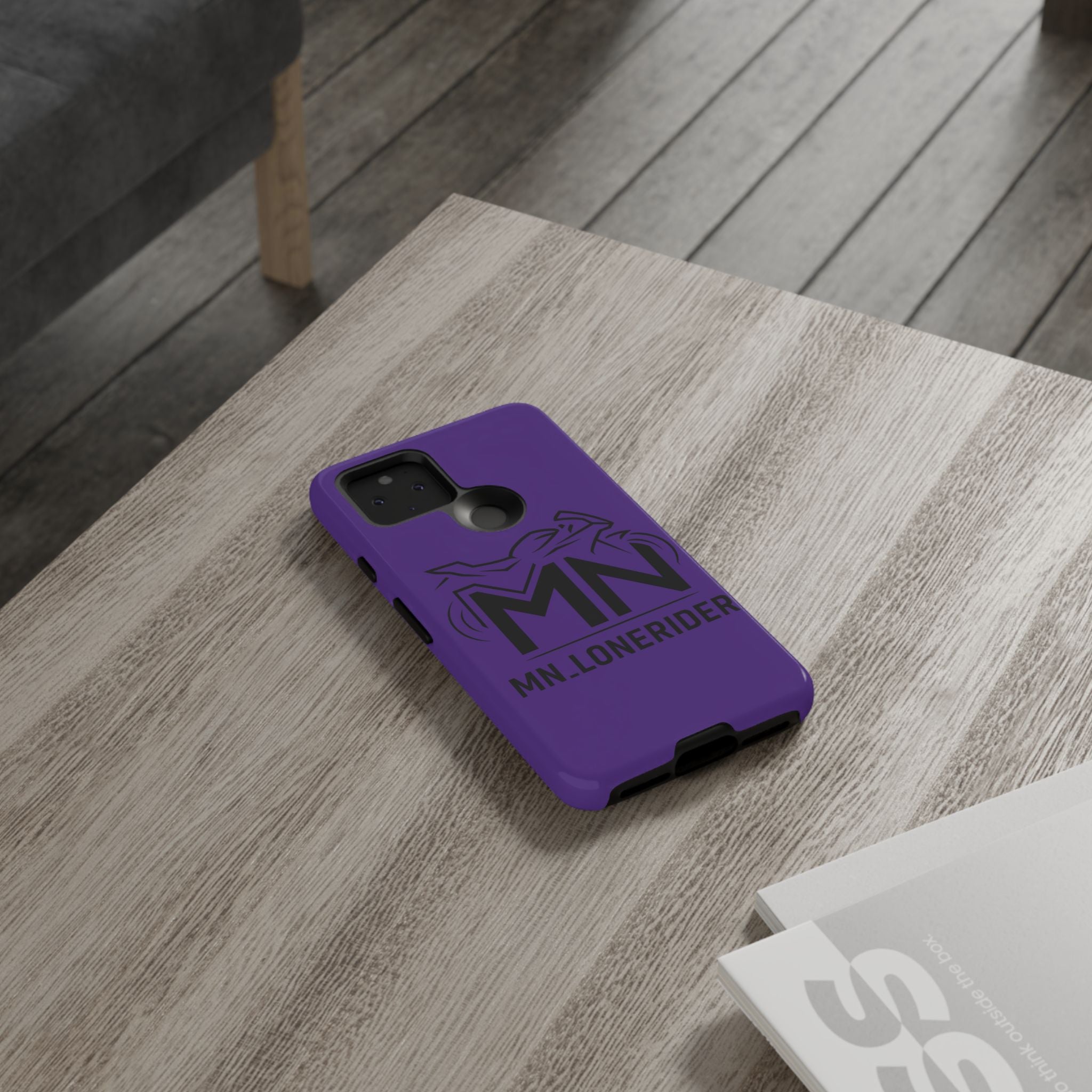 MN_Lonerider- Purple Phone Case