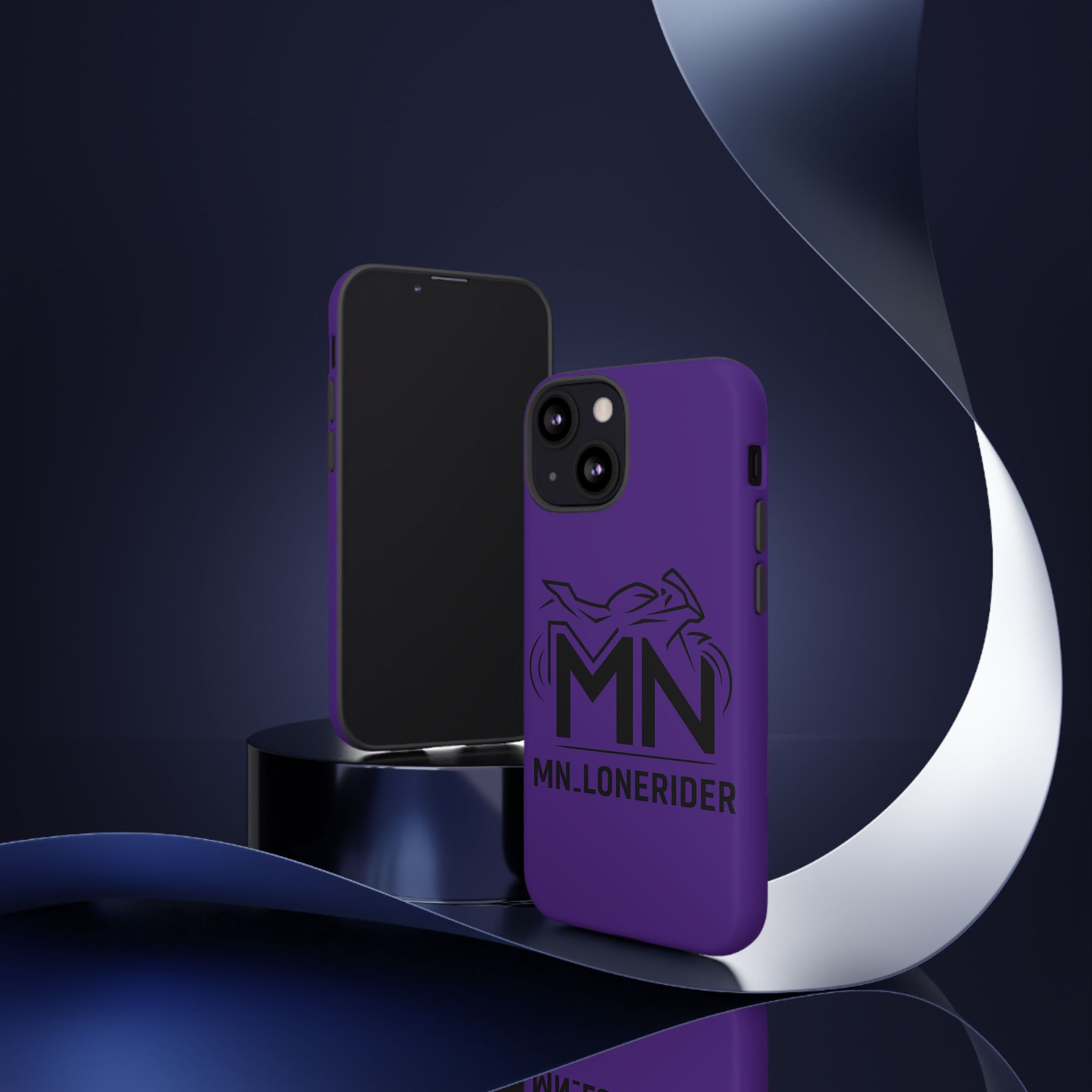 MN_Lonerider- Purple Phone Case