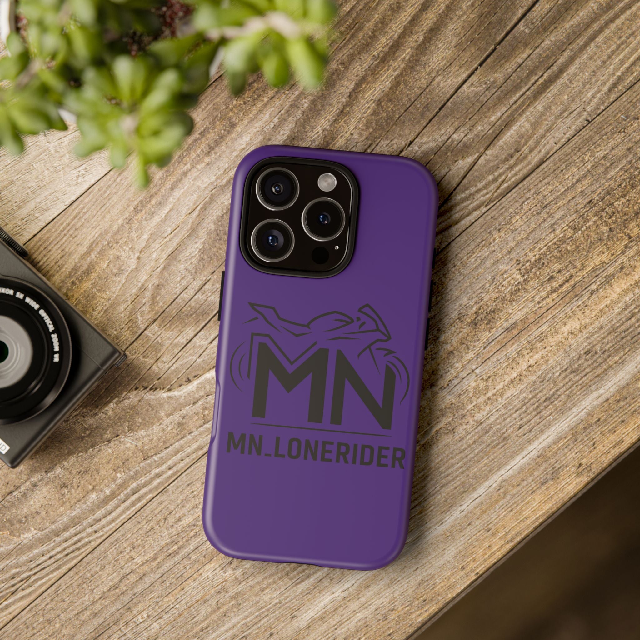 MN_Lonerider- Purple Phone Case