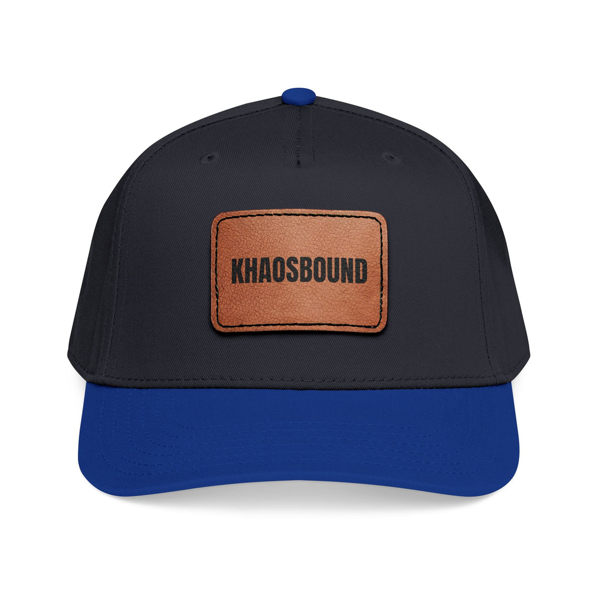 Khaosbound- Leather Patch Baseball Cap