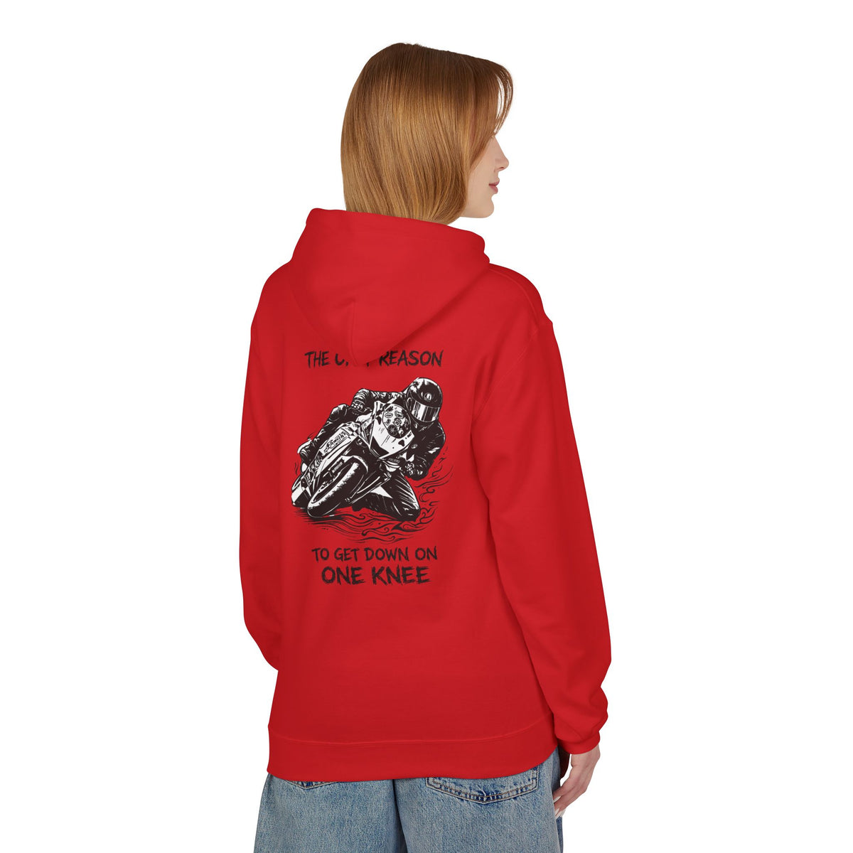 @thecr1msoncr6w- The Only Reason to Get Down on One Knee" Racing Graphic