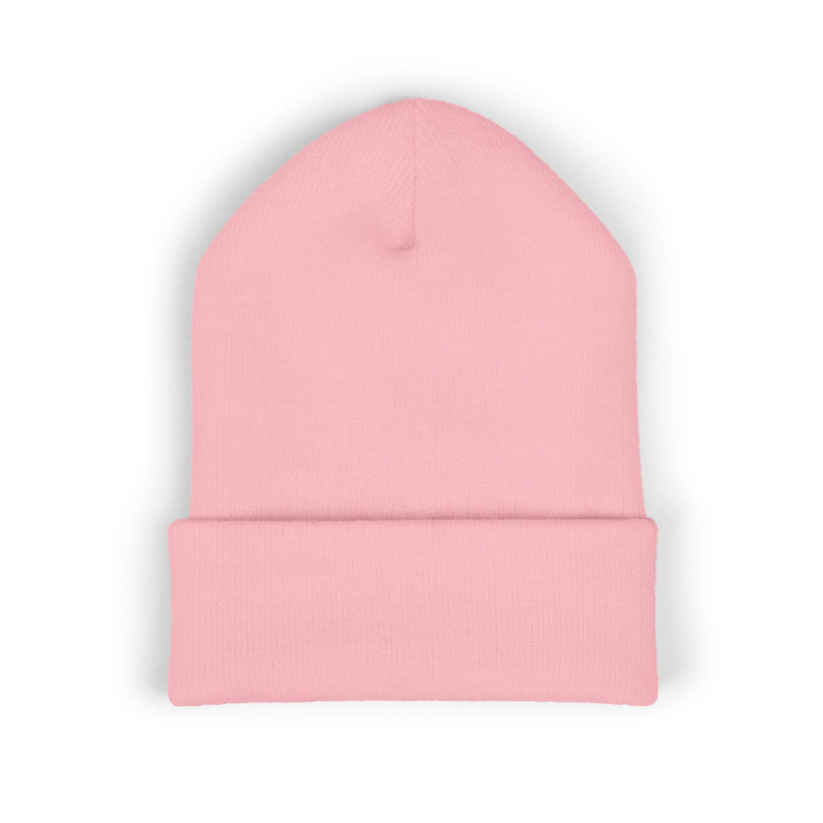 Red's Good Girl Embroidered Cuffed Beanie — Classic Knit Winter Hat