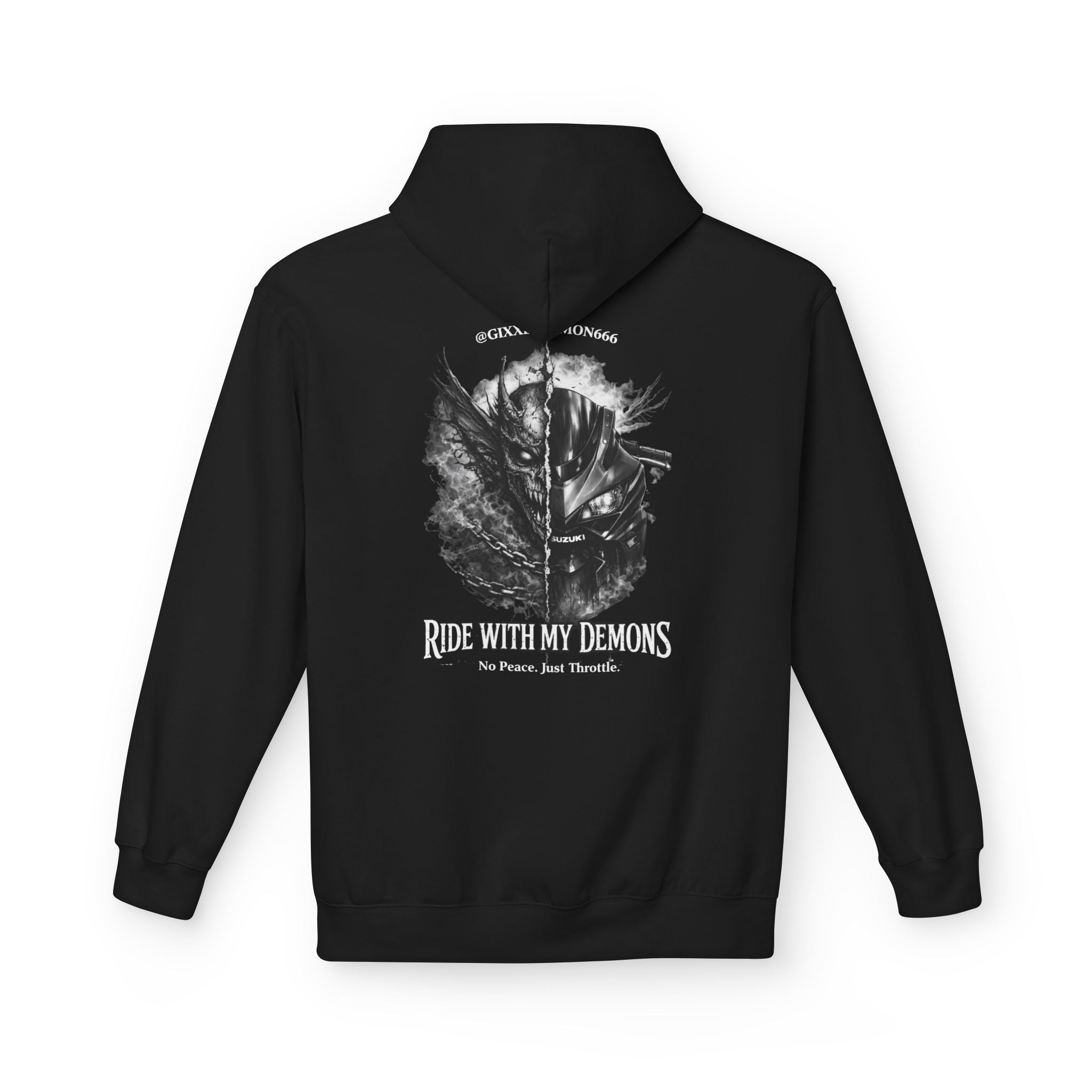 Gixxerdemon666- Riding with my Demons Hoodie