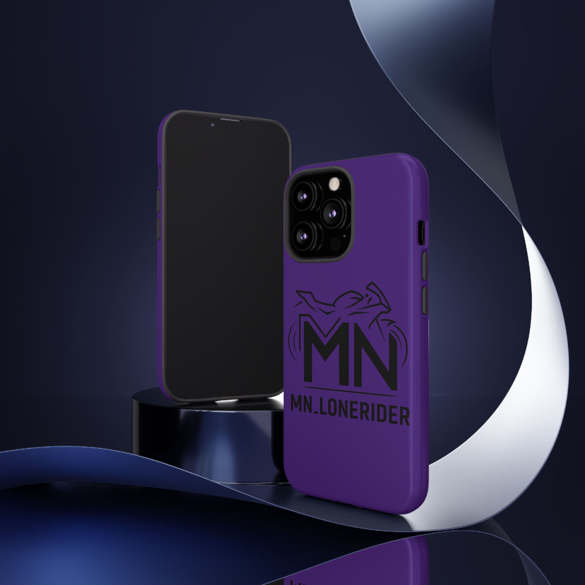 MN_Lonerider- Purple Phone Case