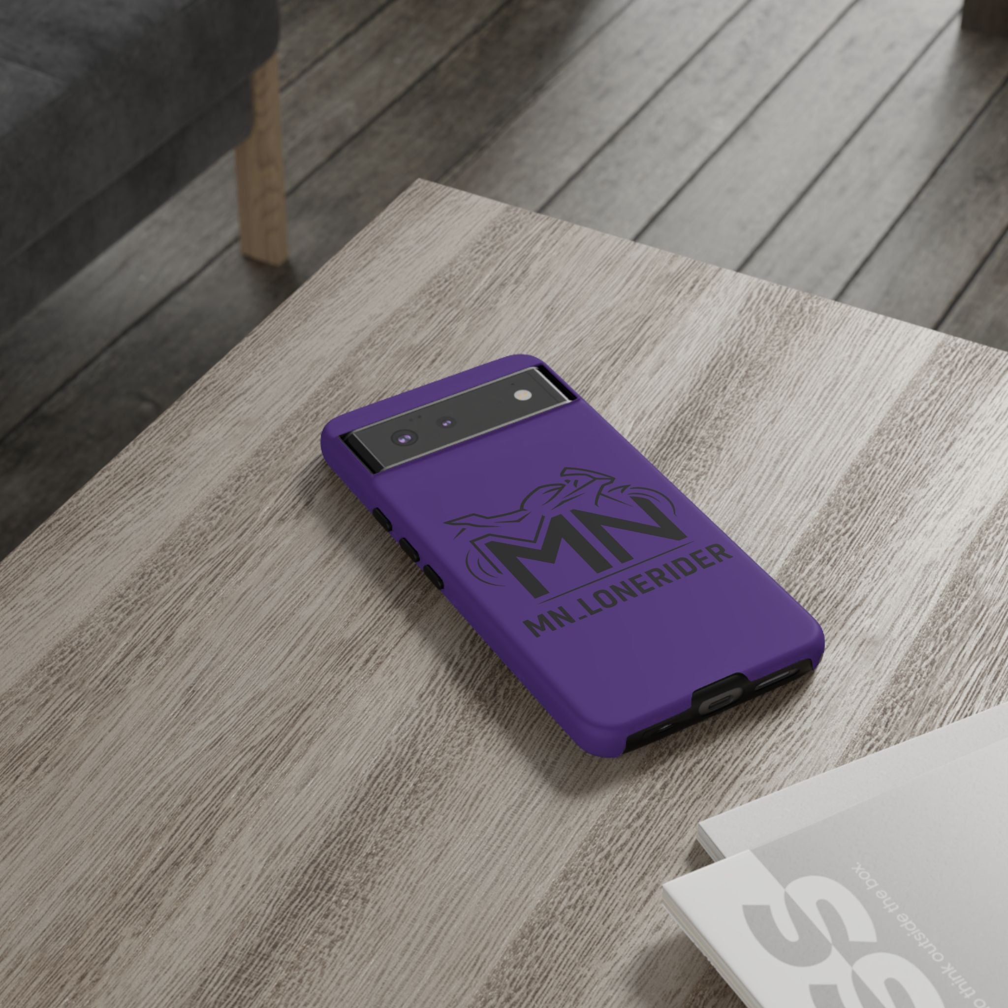 MN_Lonerider- Purple Phone Case