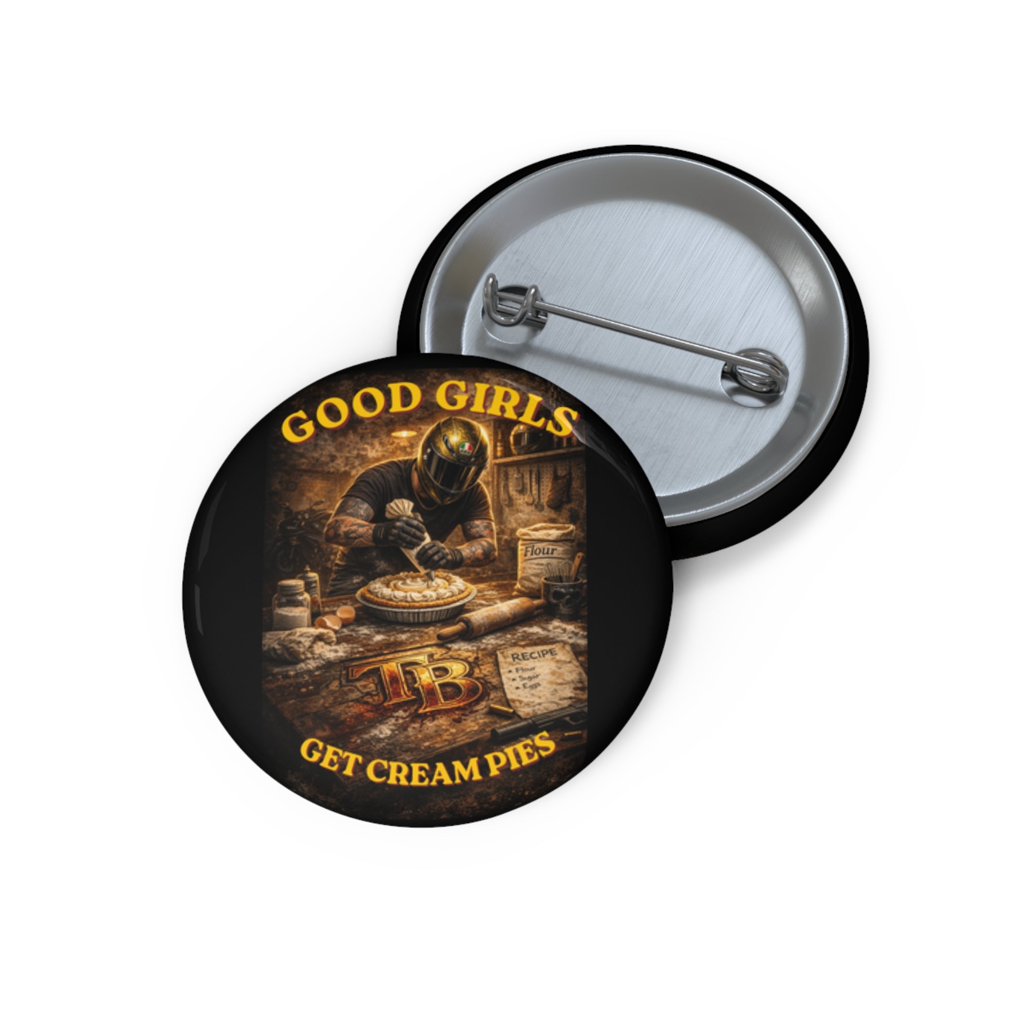 Custom Pin Buttons