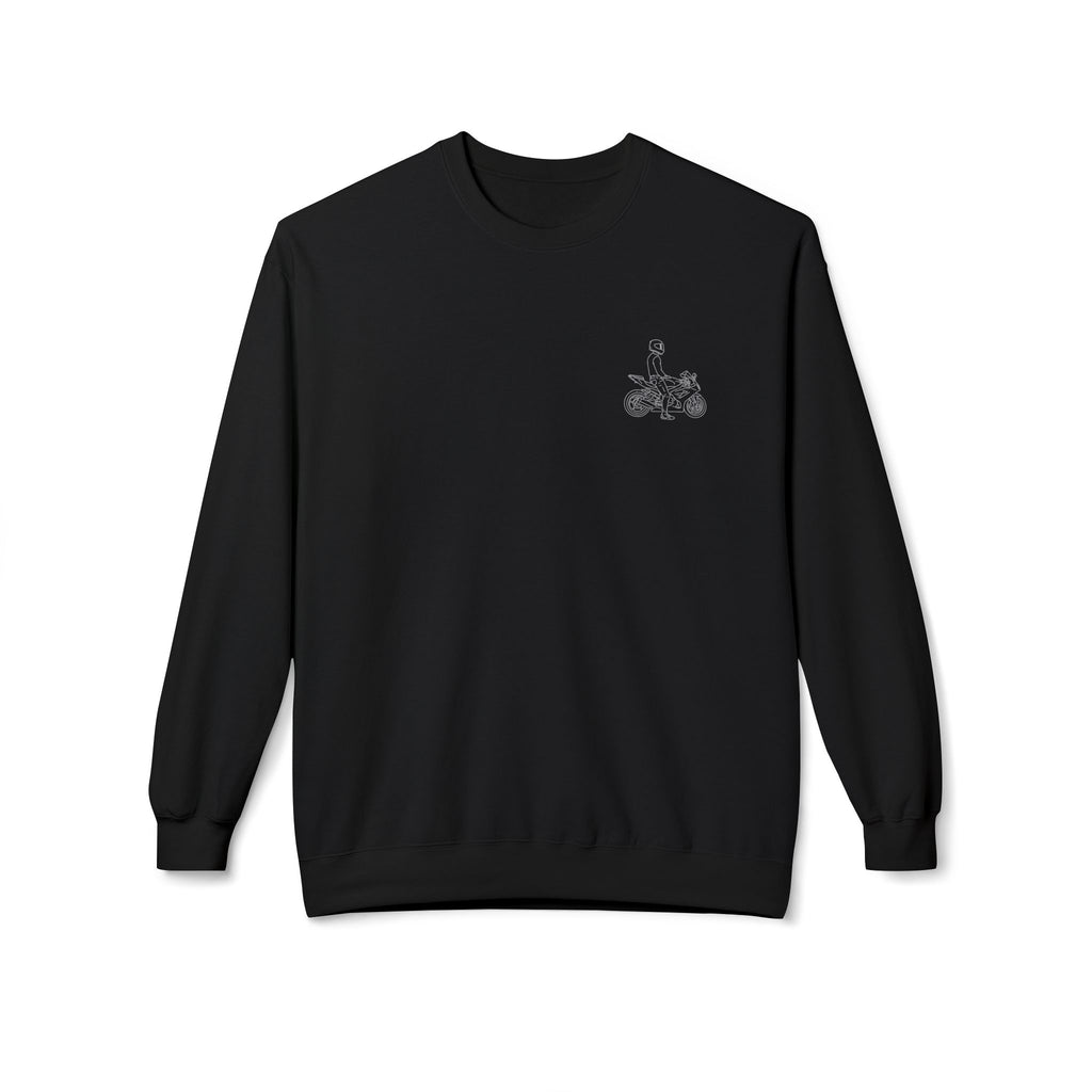 @Red- Crewneck OG Poem Hoodie