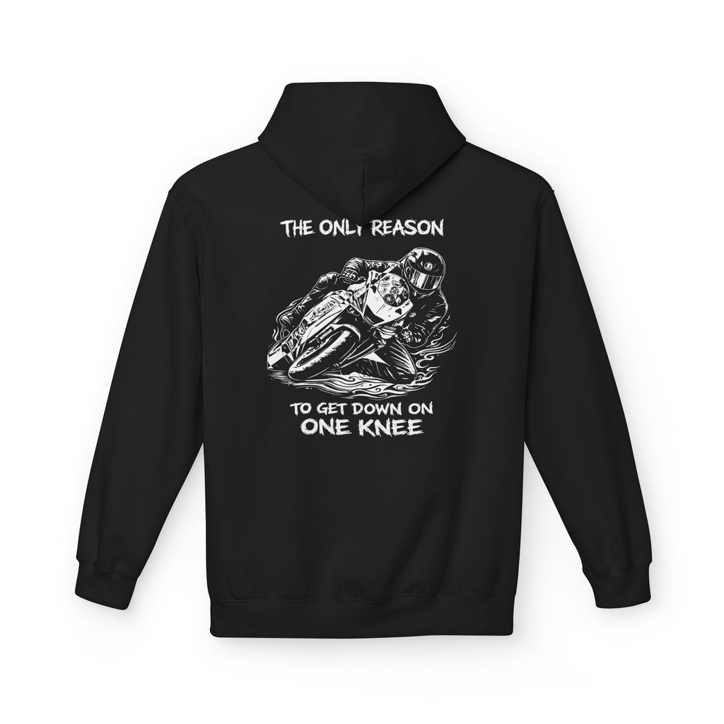 @Thecr1msoncr6w- One Knee Hoodie (White Logo)