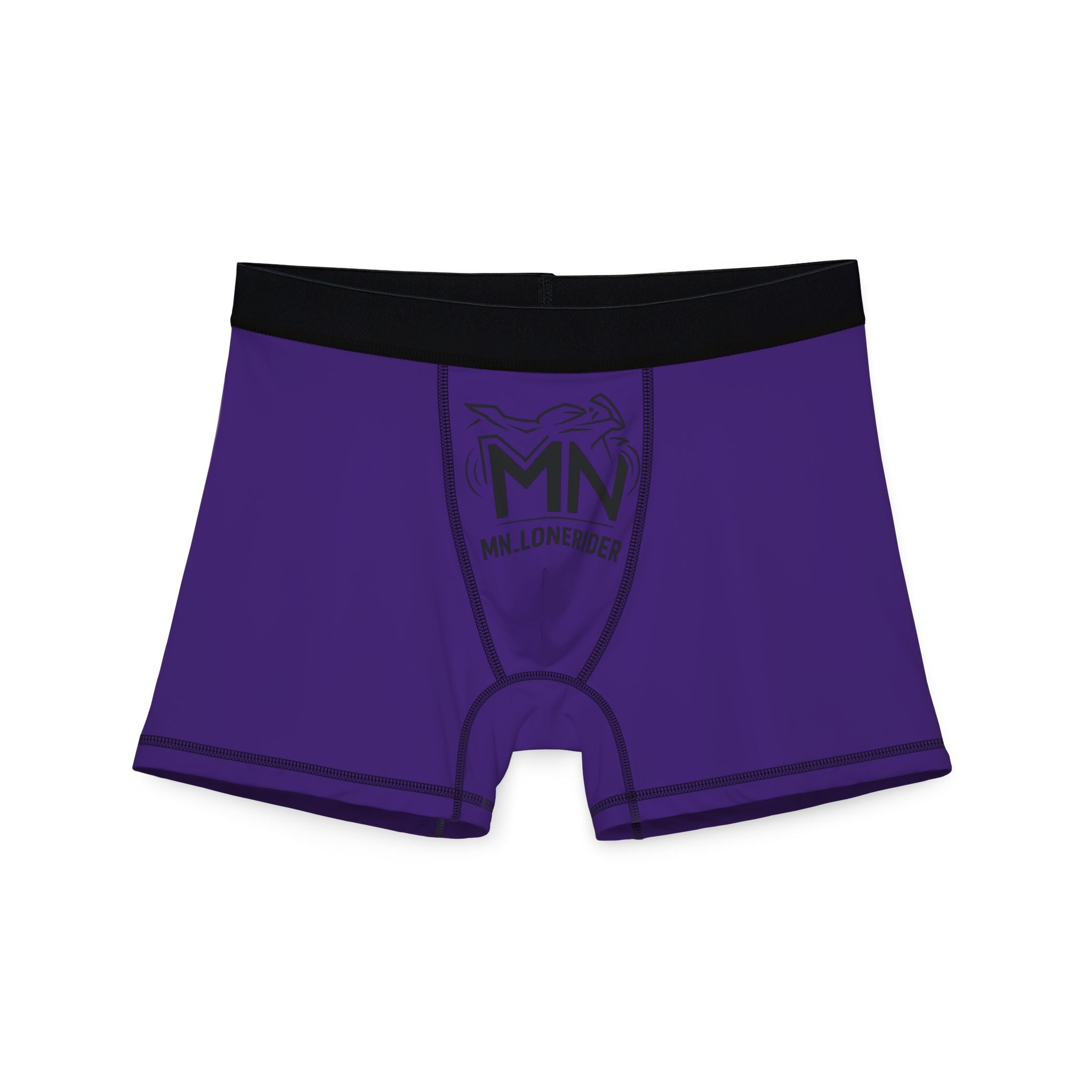 MN_Lonerider Purple Branded Men's Boxer