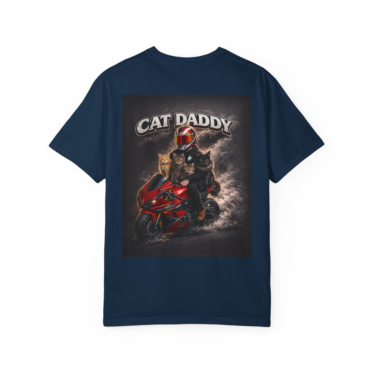 Gixxerdemon666- Cat Daddy Motorcycle T-Shirt
