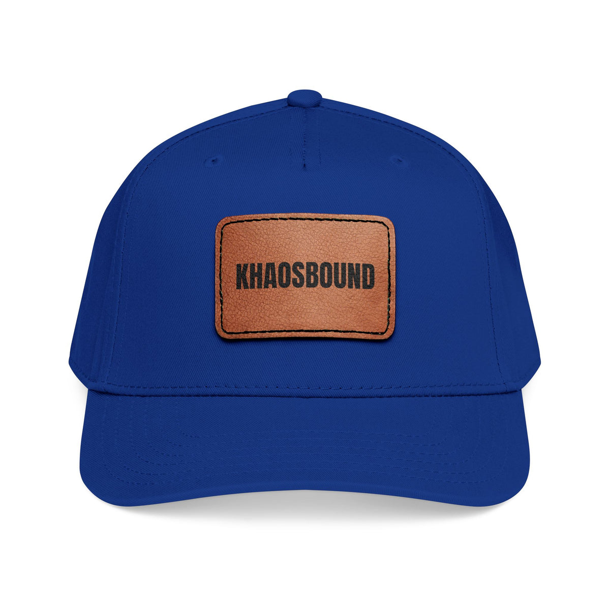 Khaosbound- Leather Patch Baseball Cap