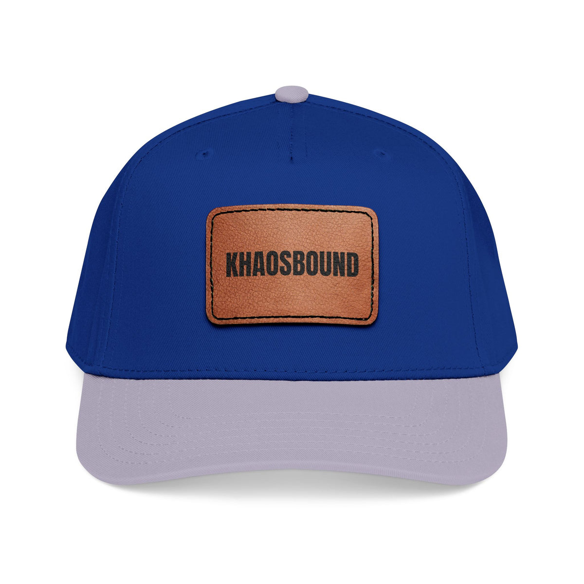 Khaosbound- Leather Patch Baseball Cap
