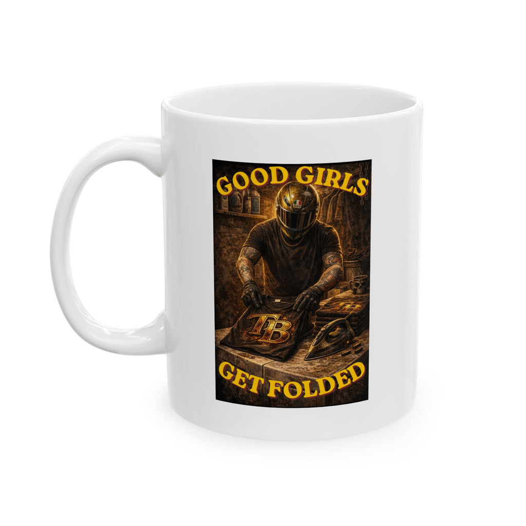 TheTattedBiker- Domesticated Tatted Get Folded Mug