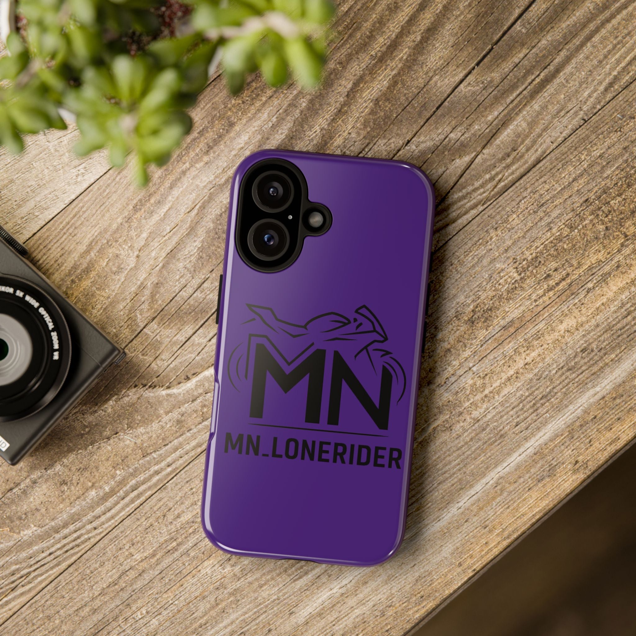 MN_Lonerider- Purple Phone Case