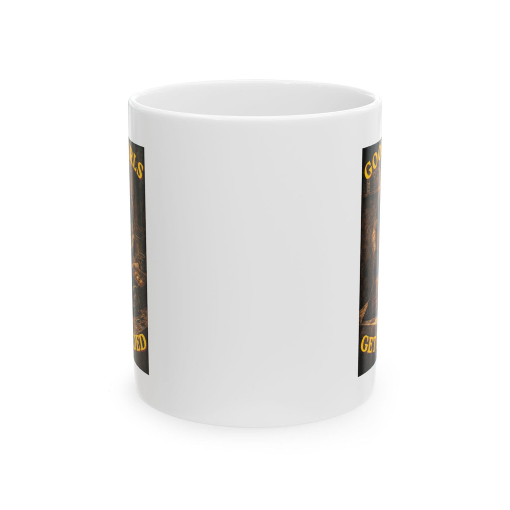 TheTattedBiker- Domesticated Tatted Get Folded Mug