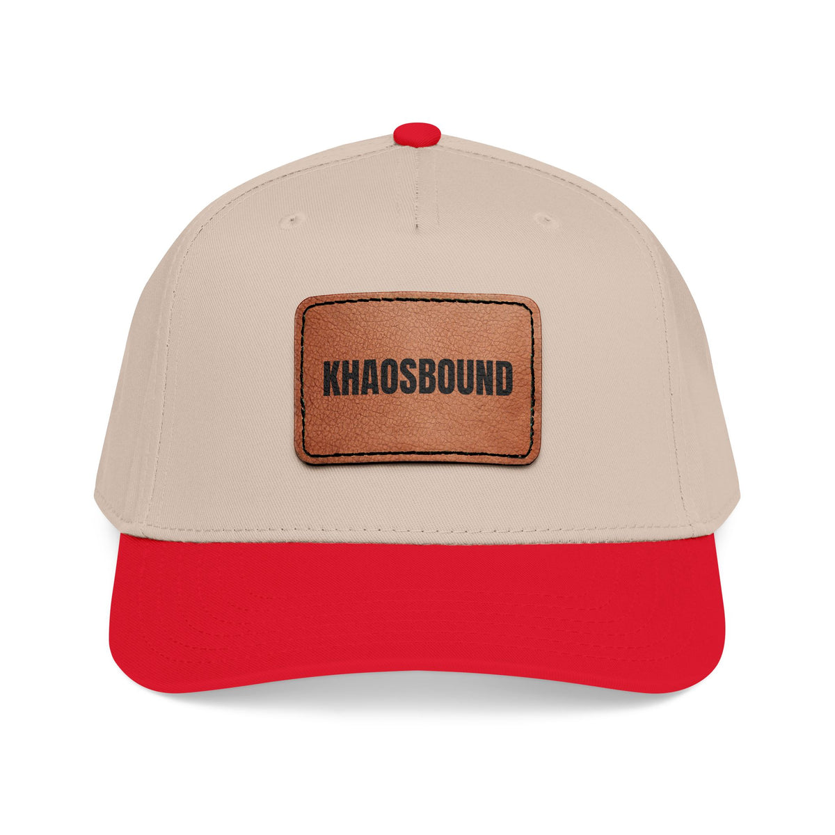 Khaosbound- Leather Patch Baseball Cap