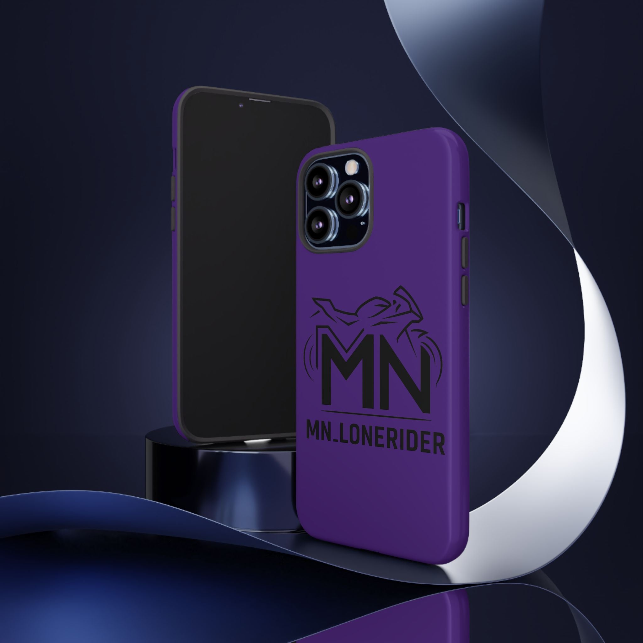 MN_Lonerider- Purple Phone Case