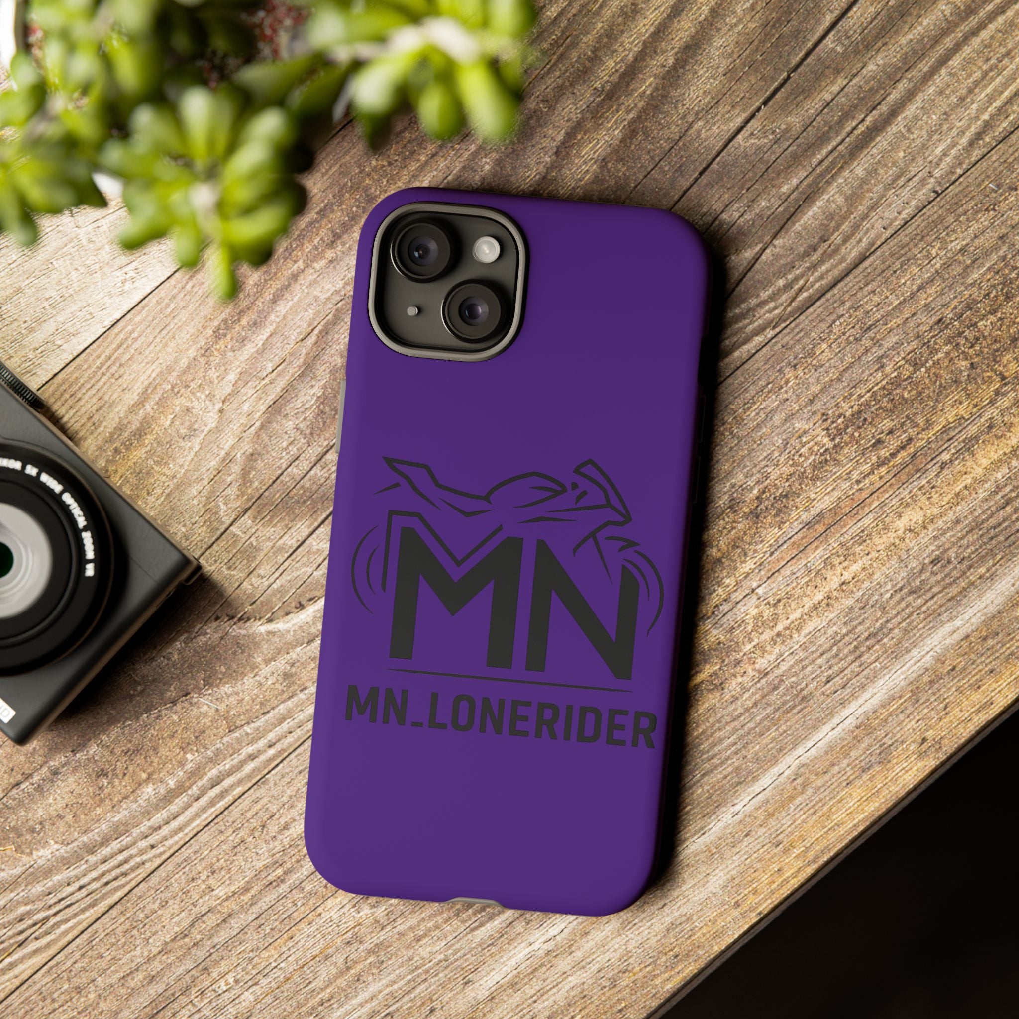 MN_Lonerider- Purple Phone Case