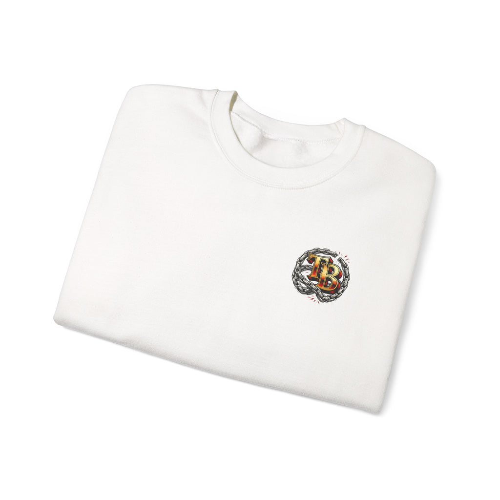 TheTattedBiker- Domesticated Tatted Cream Pie Crewneck