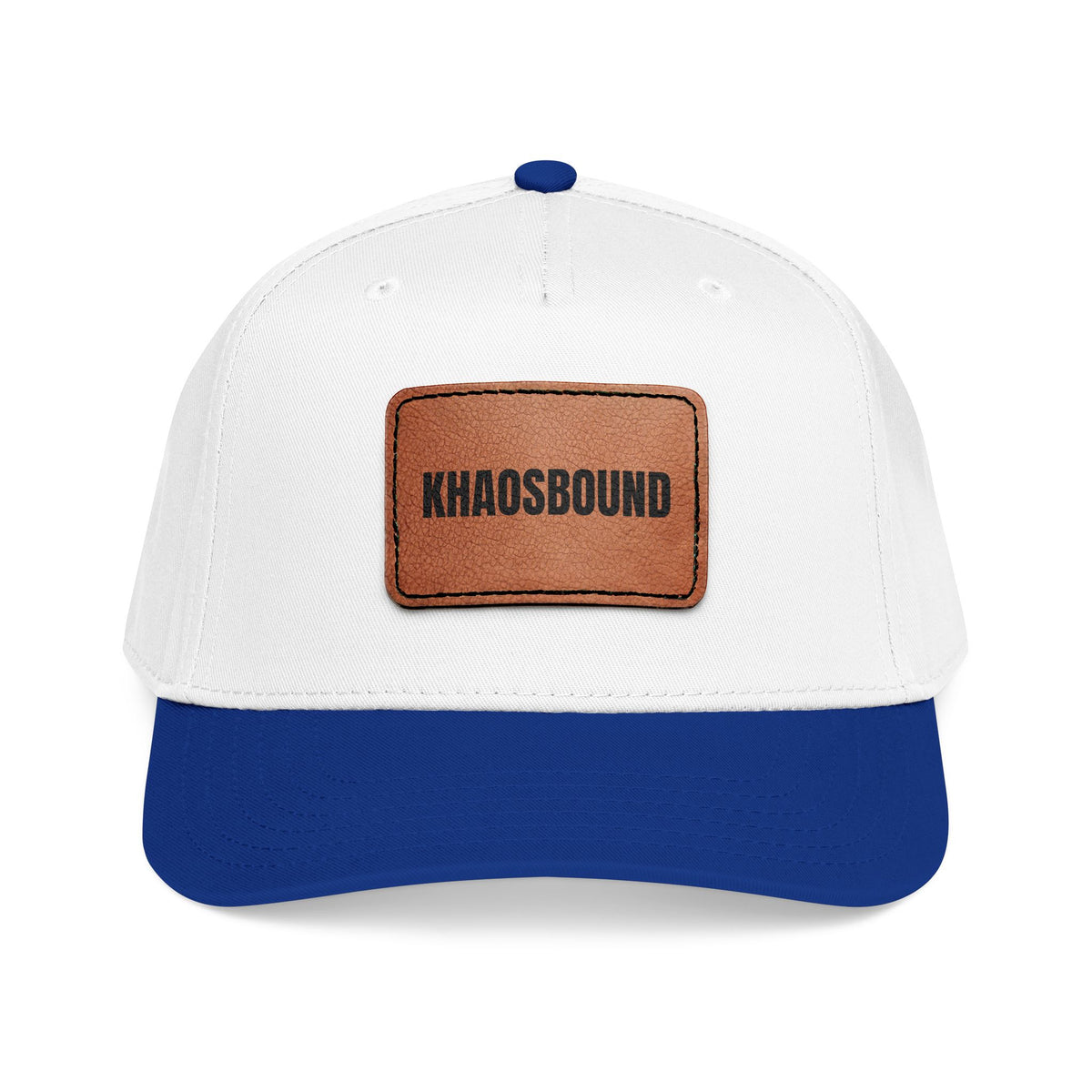 Khaosbound- Leather Patch Baseball Cap