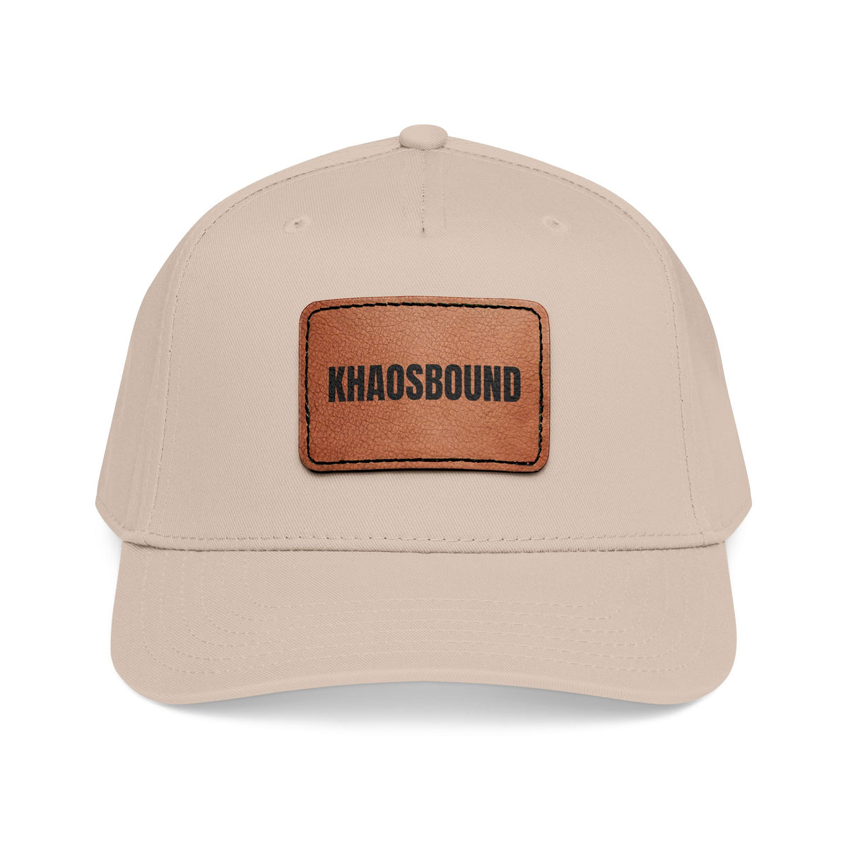 Khaosbound- Leather Patch Baseball Cap