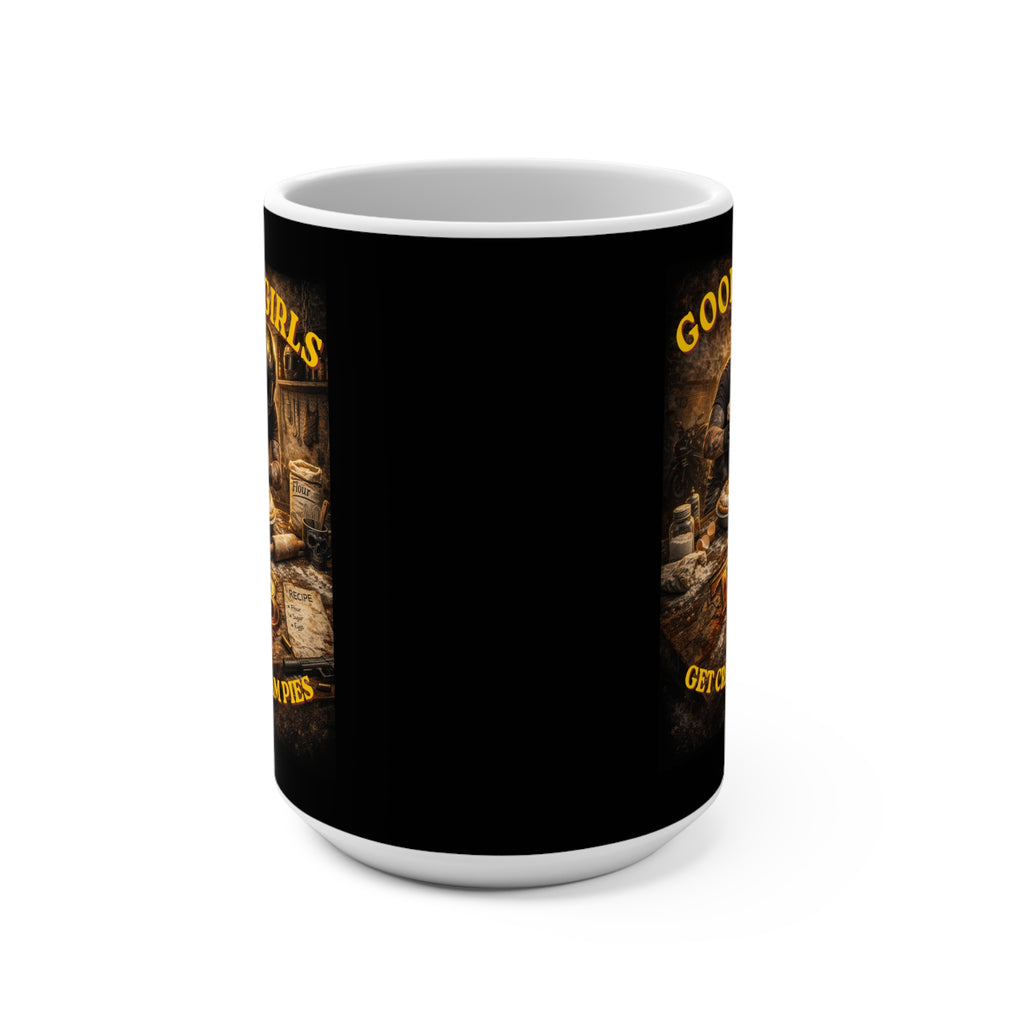 TheTattedBiker- Domesticated Tatted Cream Pie Mug 15oz
