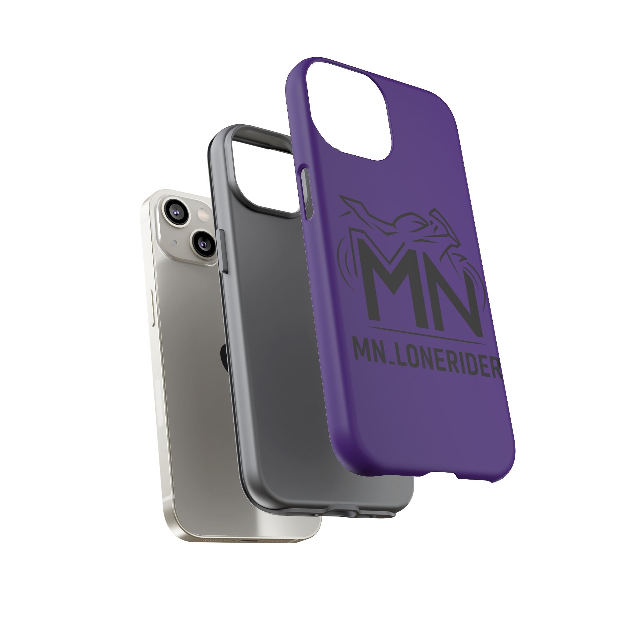 MN_Lonerider- Purple Phone Case
