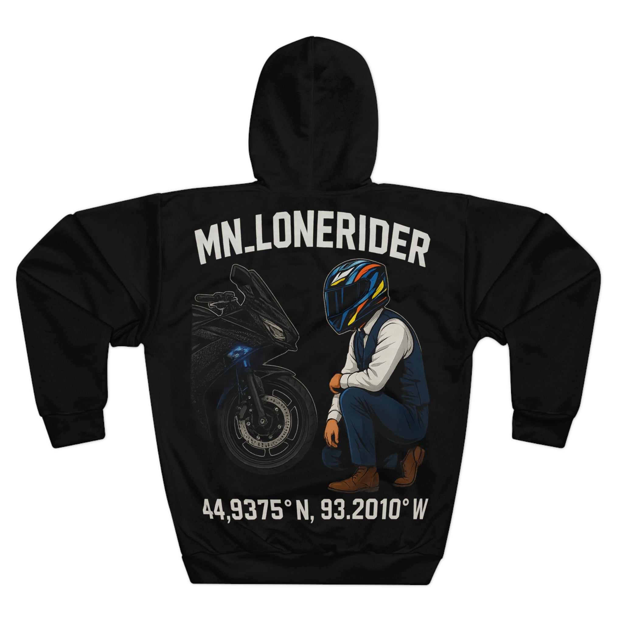 MN_LONERIDER Graphic Hoodie