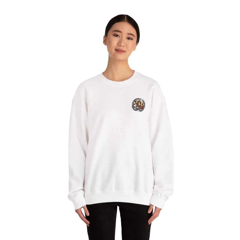 TheTattedBiker- Domesticated Tatted Cream Pie Crewneck