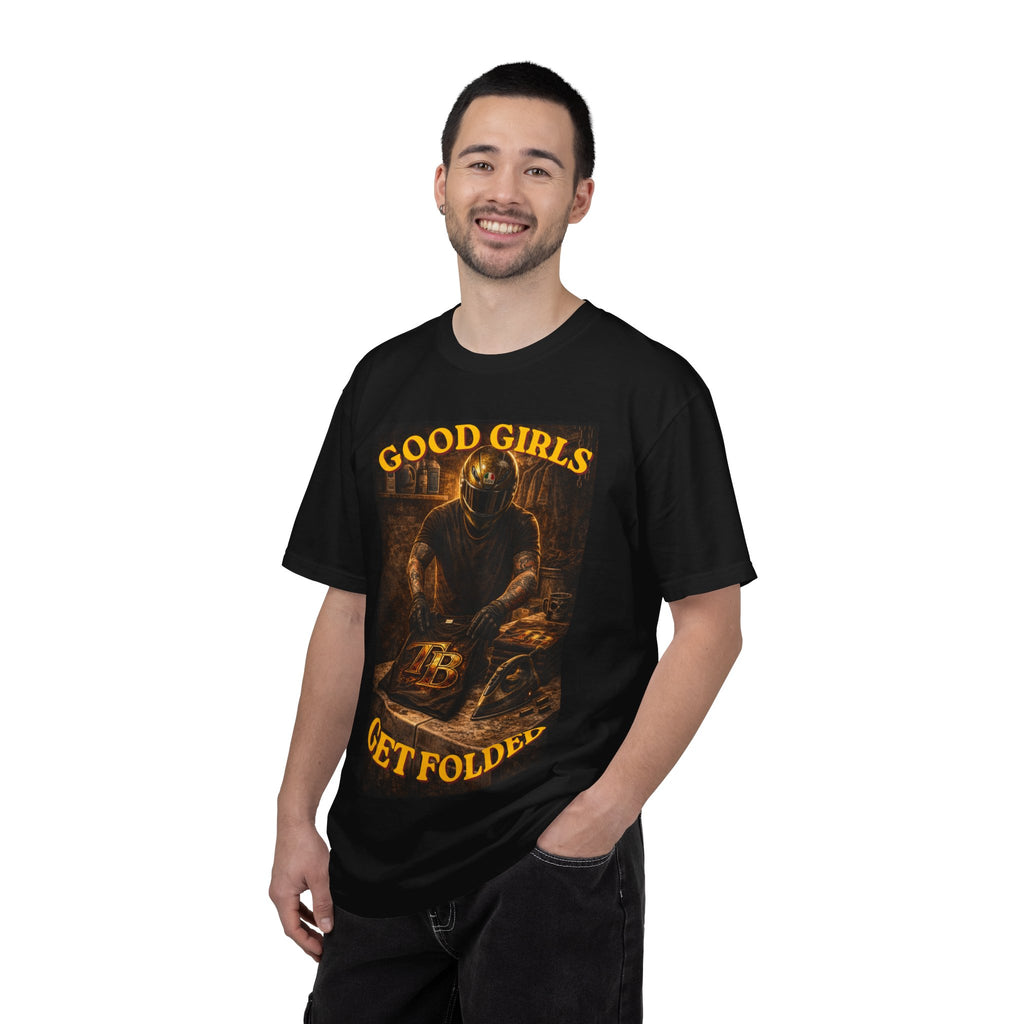 TheTattedBiker- Domesticated Tatted Get Folded T-Shirt
