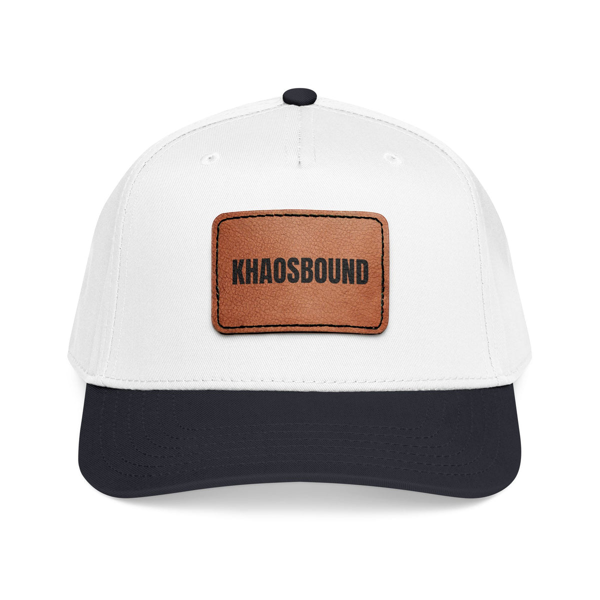 Khaosbound- Leather Patch Baseball Cap