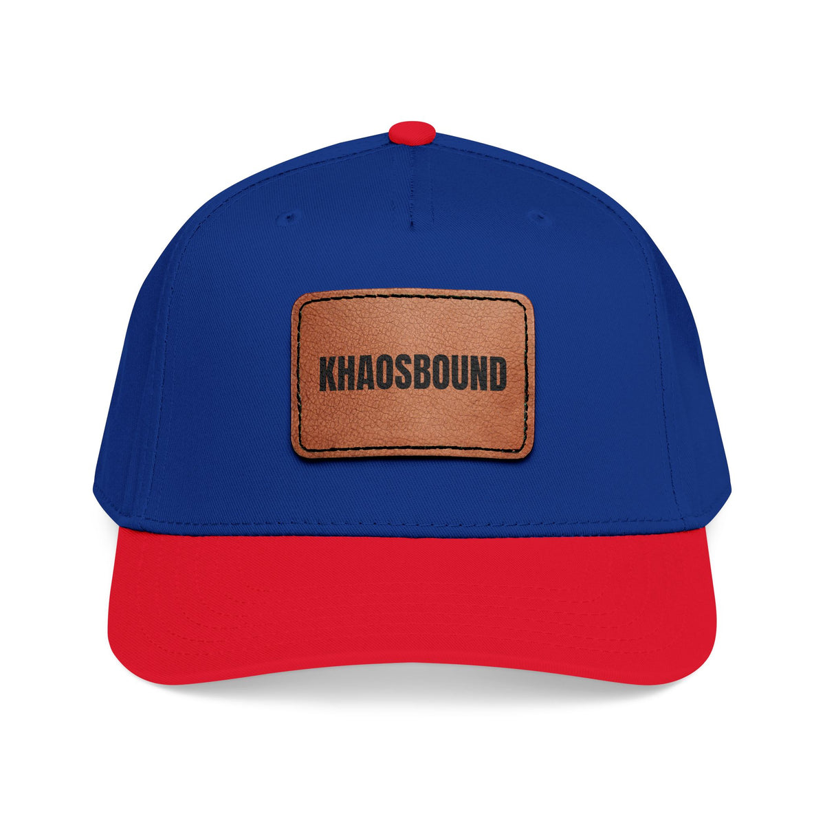 Khaosbound- Leather Patch Baseball Cap