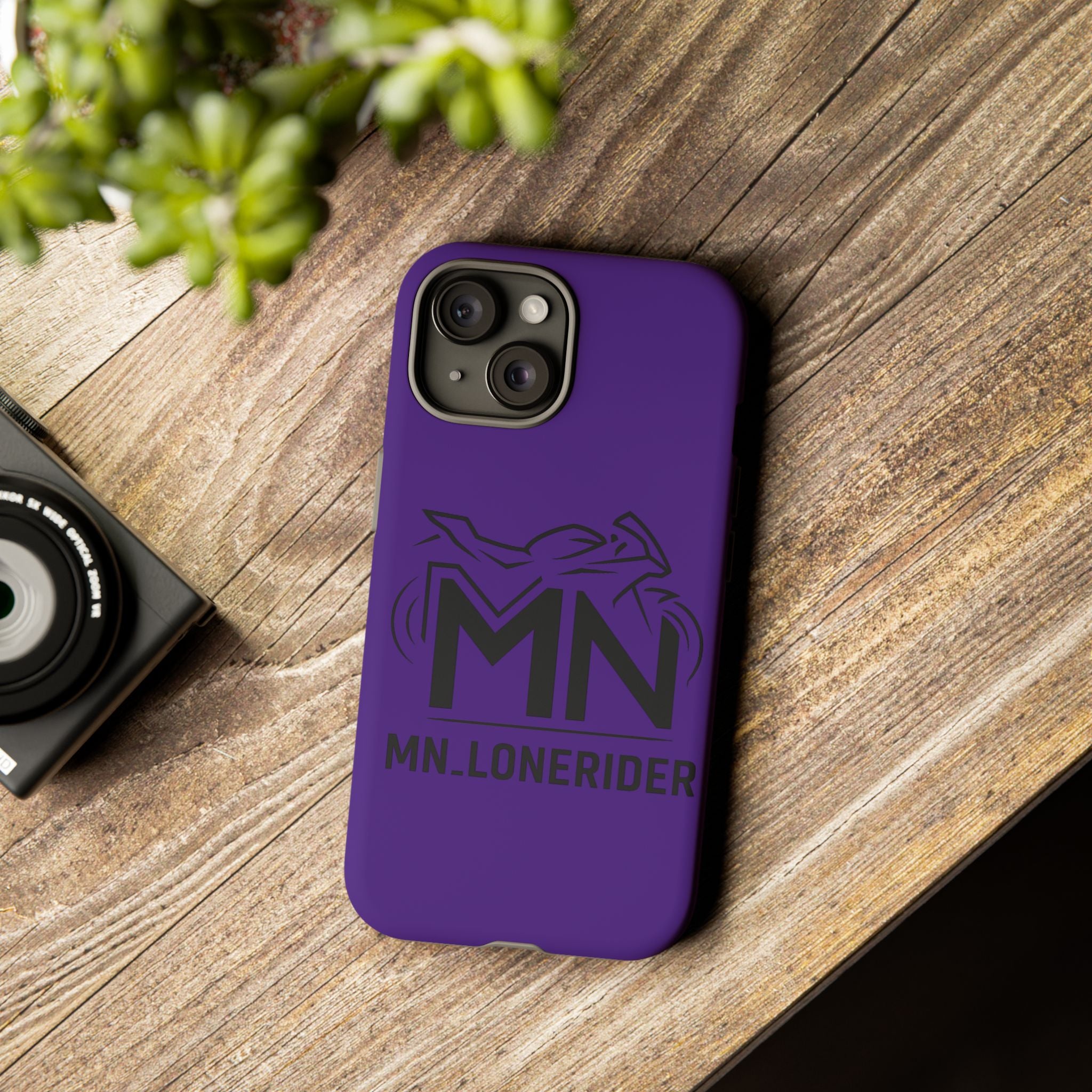 MN_Lonerider- Purple Phone Case