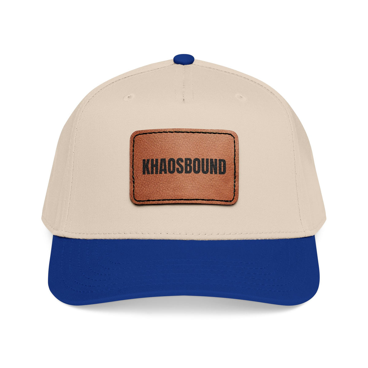 Khaosbound- Leather Patch Baseball Cap