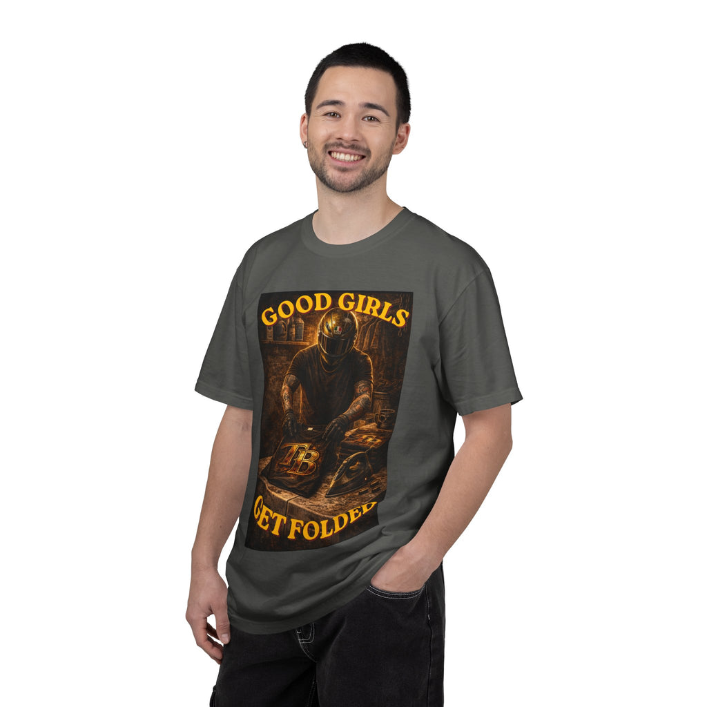 TheTattedBiker- Domesticated Tatted Get Folded T-Shirt