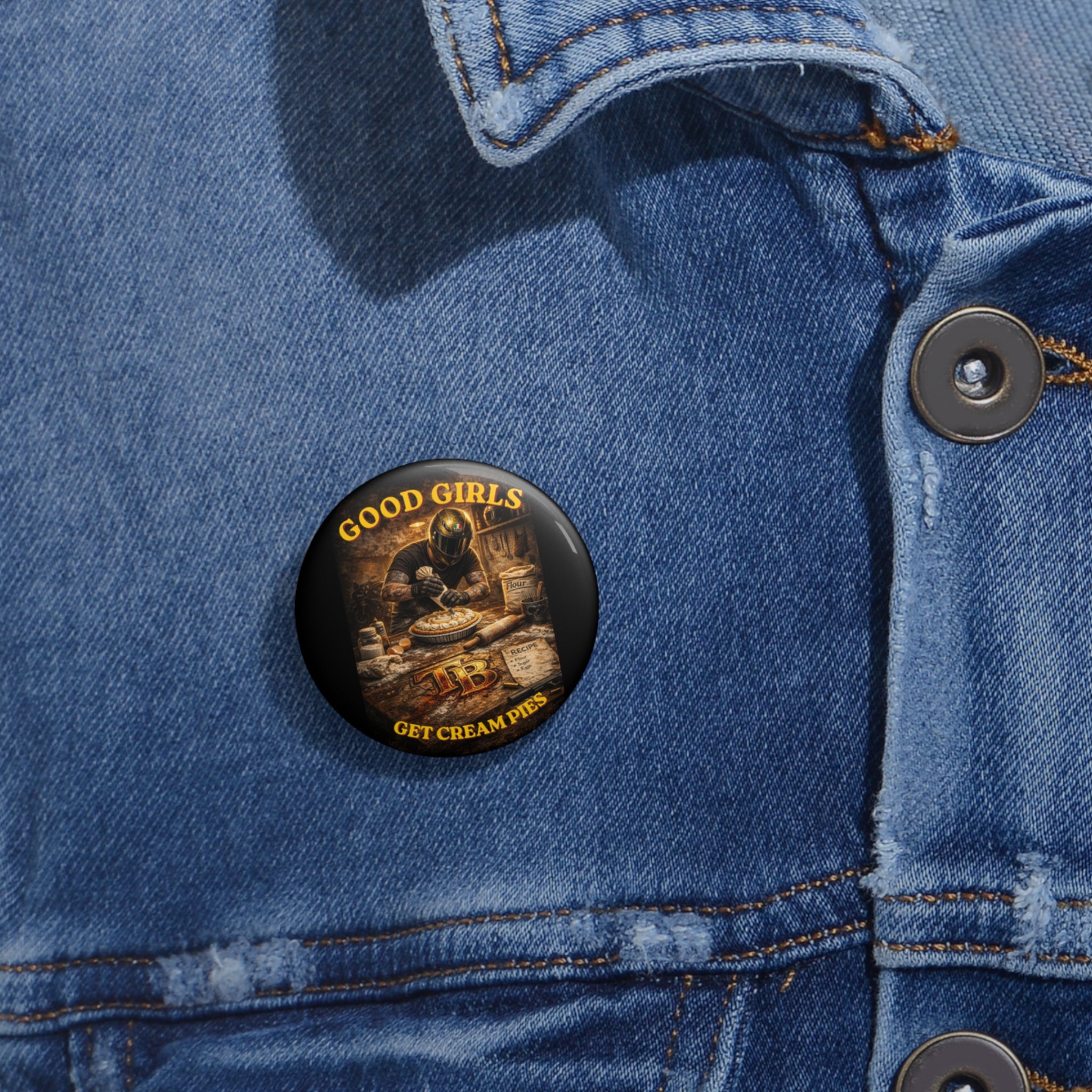 Custom Pin Buttons