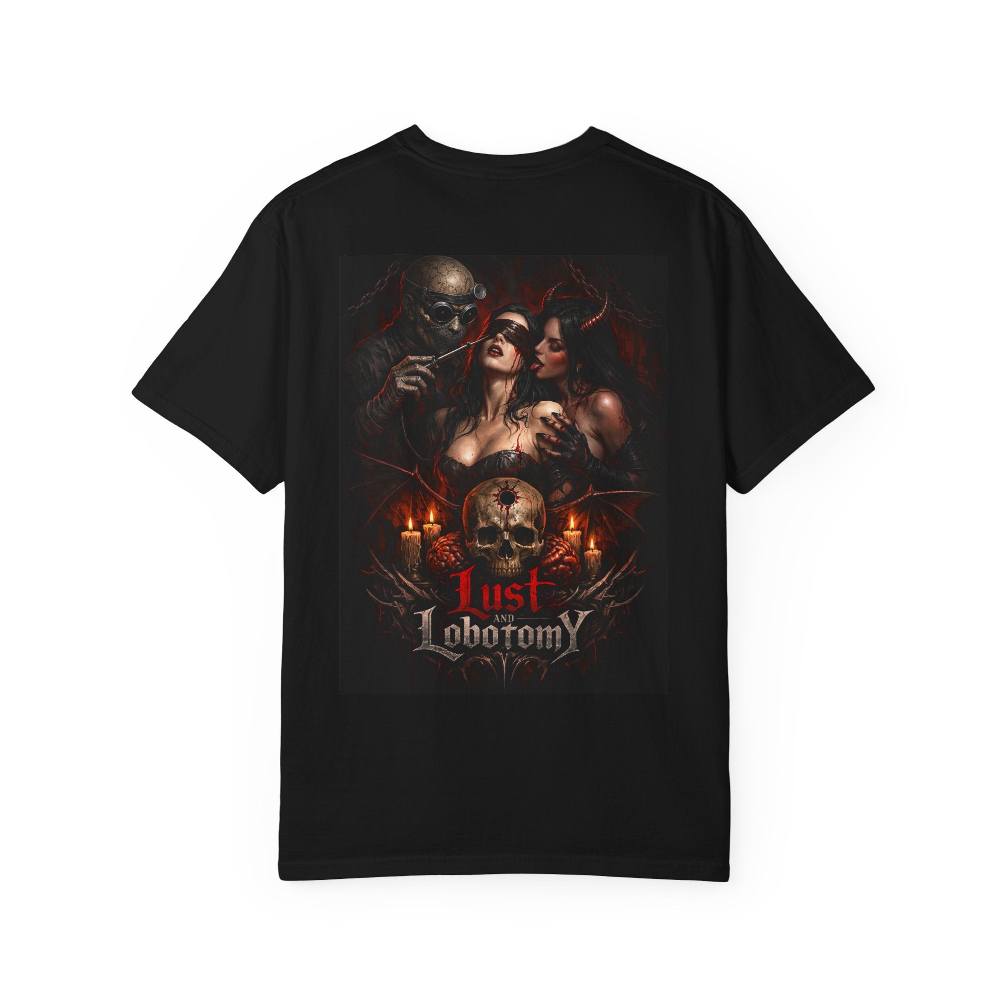 Lust & Lobotomy  x Raven Knight -Graphic T-shirt