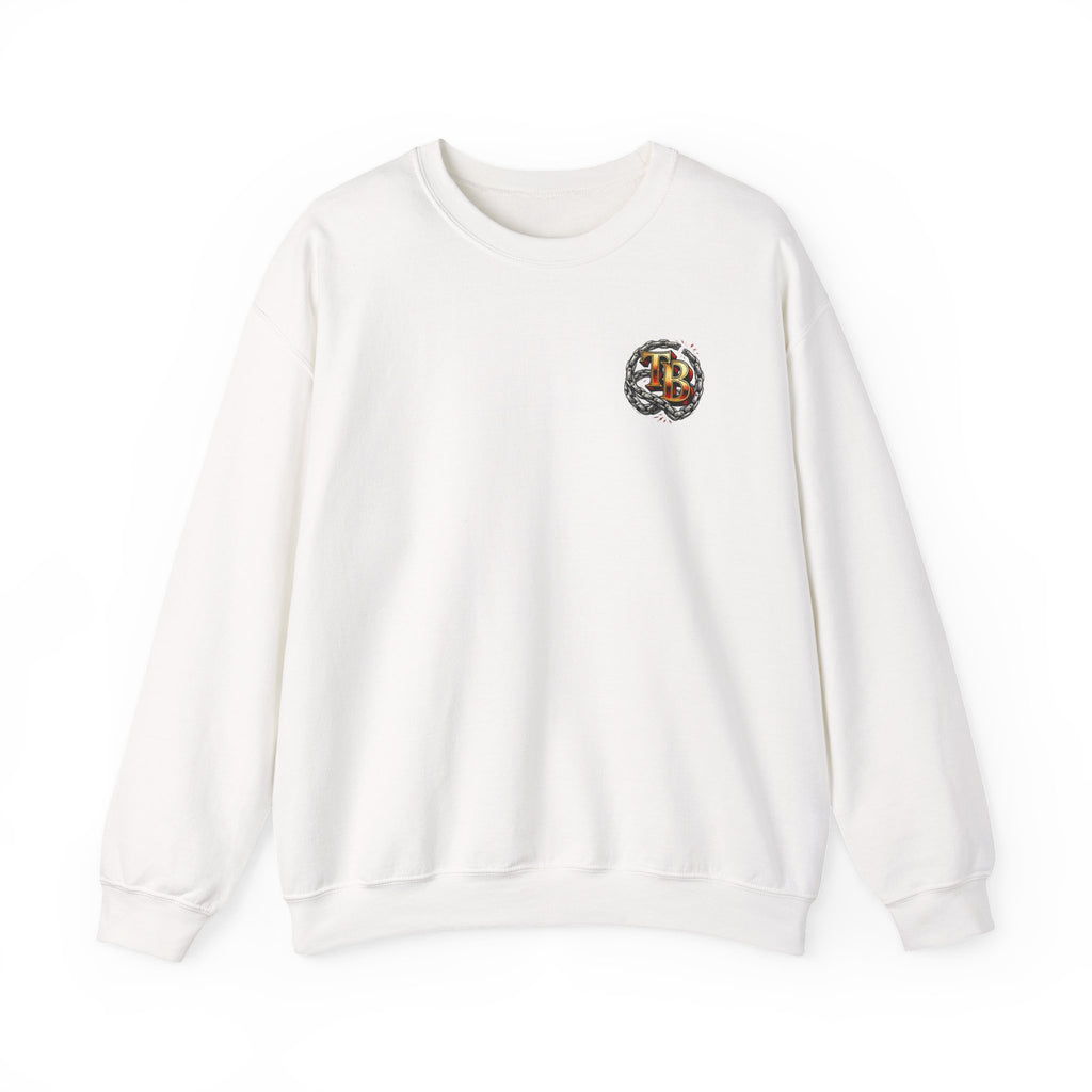 TheTattedBiker- Domesticated Tatted Cream Pie Crewneck