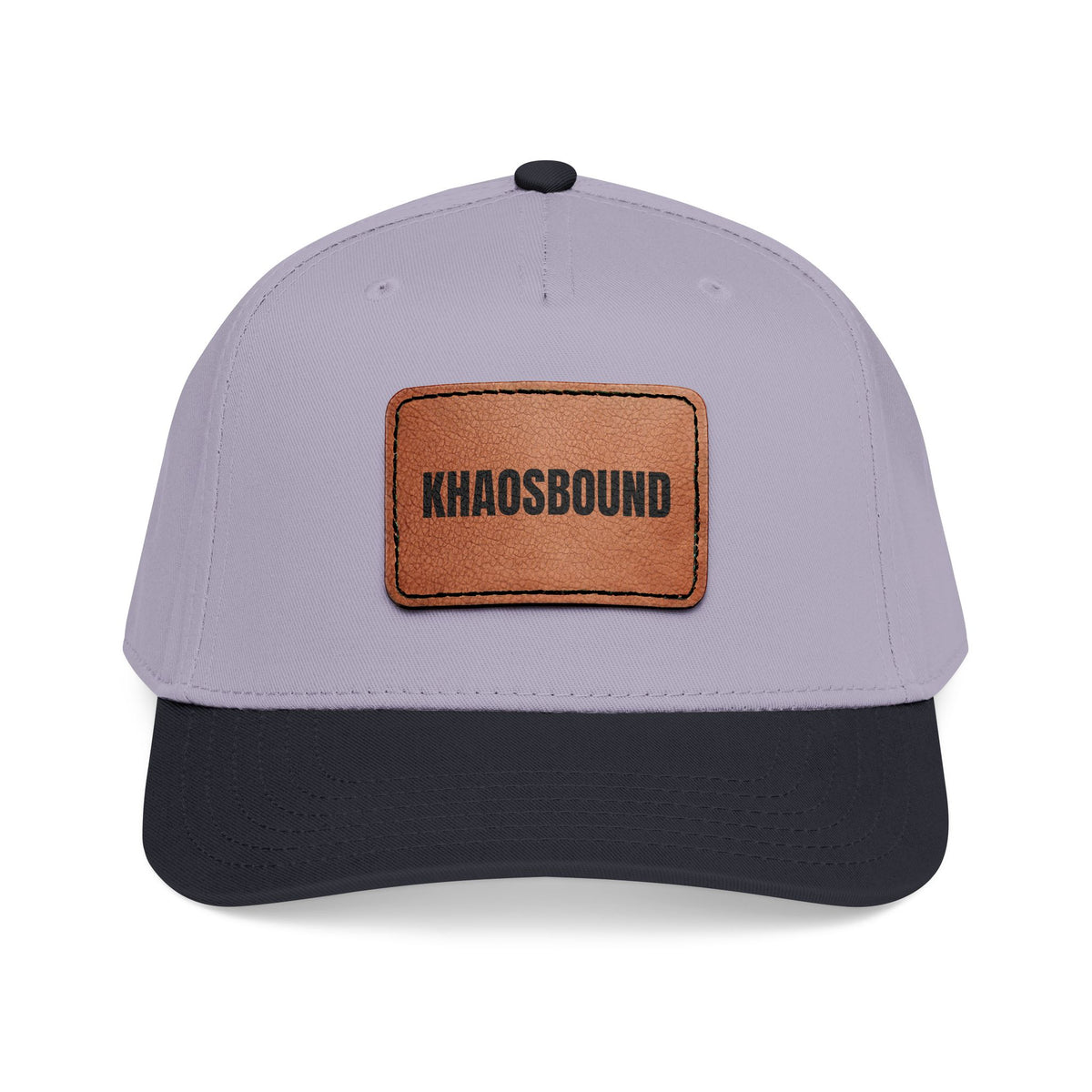 Khaosbound- Leather Patch Baseball Cap