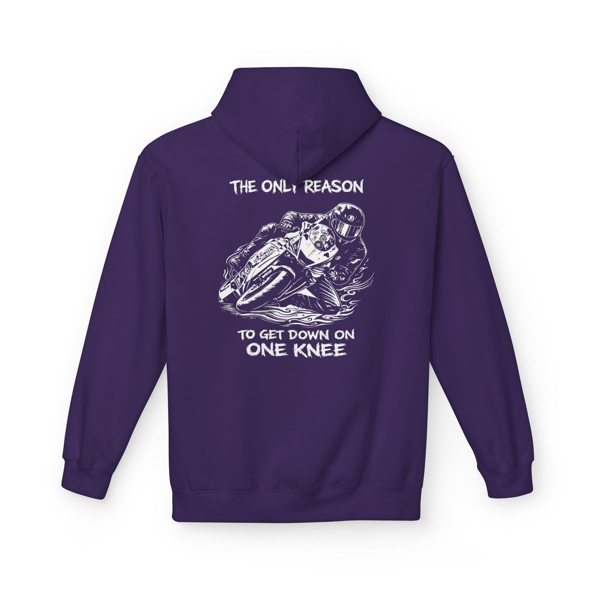 @Thecr1msoncr6w- One Knee Hoodie (White Logo)