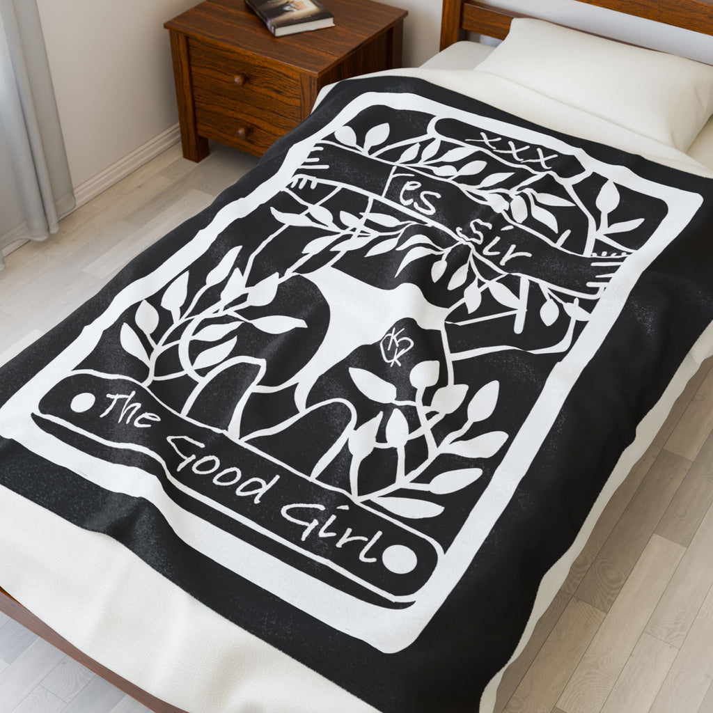 The Good Girl Throw Blanket