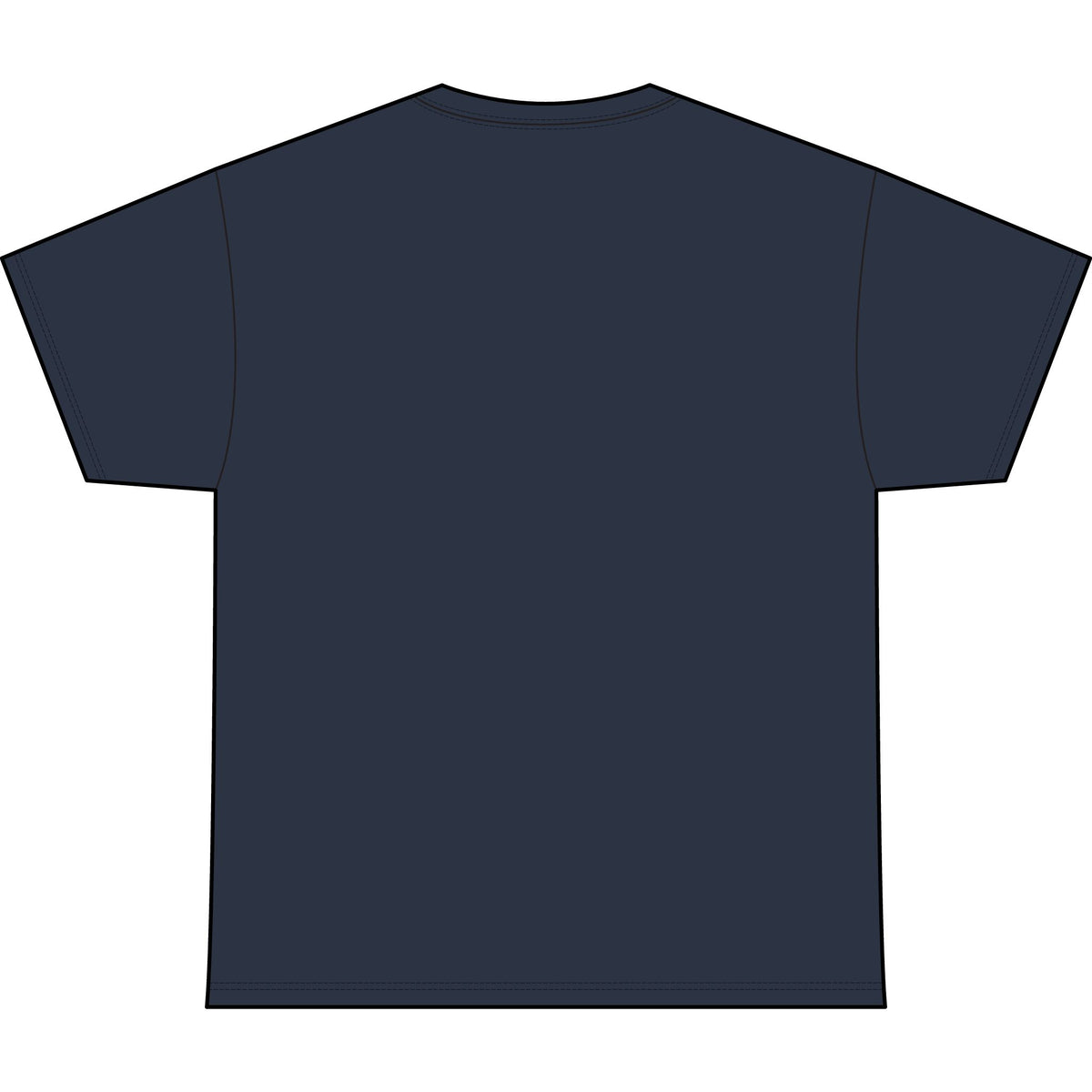 TheTattedBiker Darkness Graphic Tee — Minimalist Gothic Text Shirt
