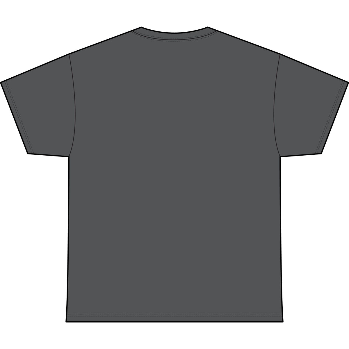 TheTattedBiker Darkness Graphic Tee — Minimalist Gothic Text Shirt