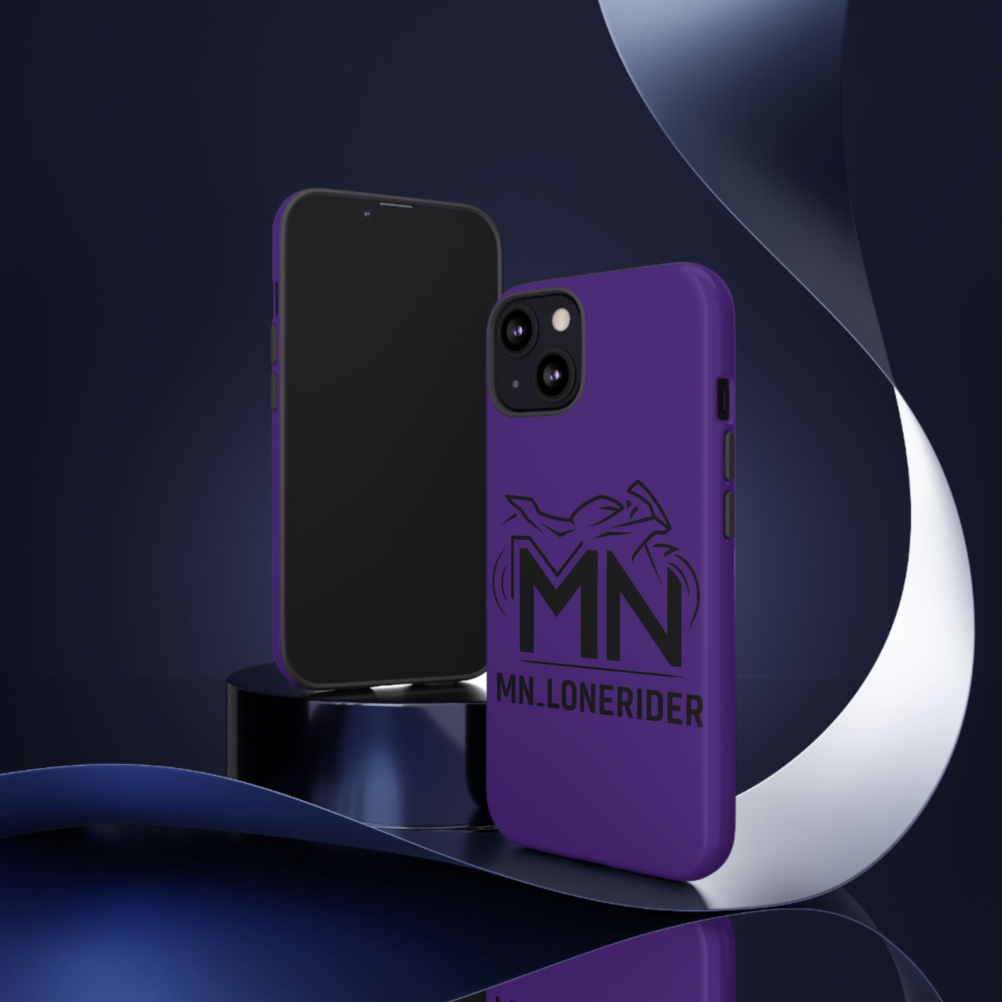 MN_Lonerider- Purple Phone Case