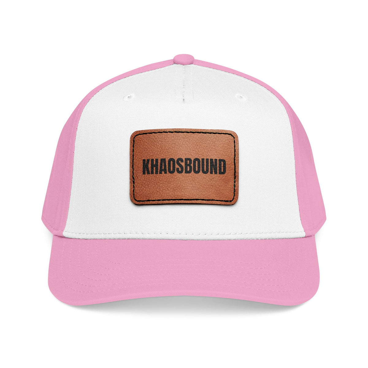 Khaosbound- Leather Patch Baseball Cap