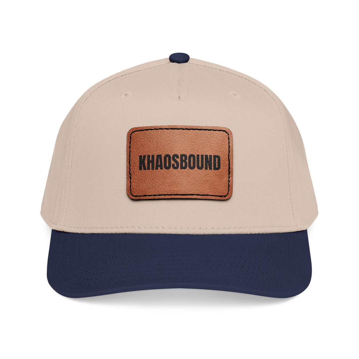 Khaosbound- Leather Patch Baseball Cap